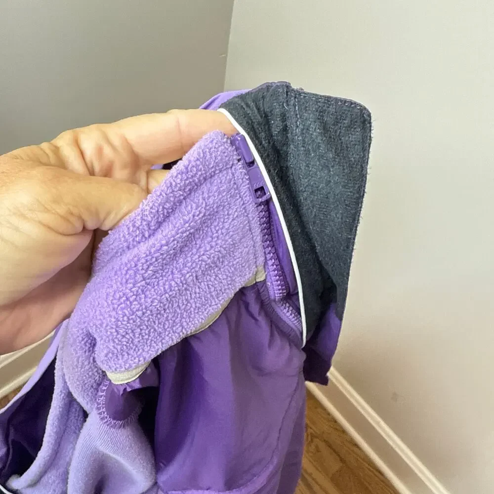 Columbia Woman's Purple 3-in-1‎ Interchange Jacket Medium Waterproof Hiking